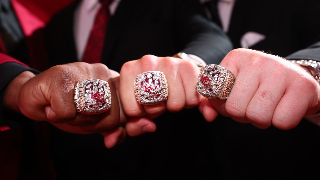 Kansas City Chiefs get Super Bowl rings at Union Station