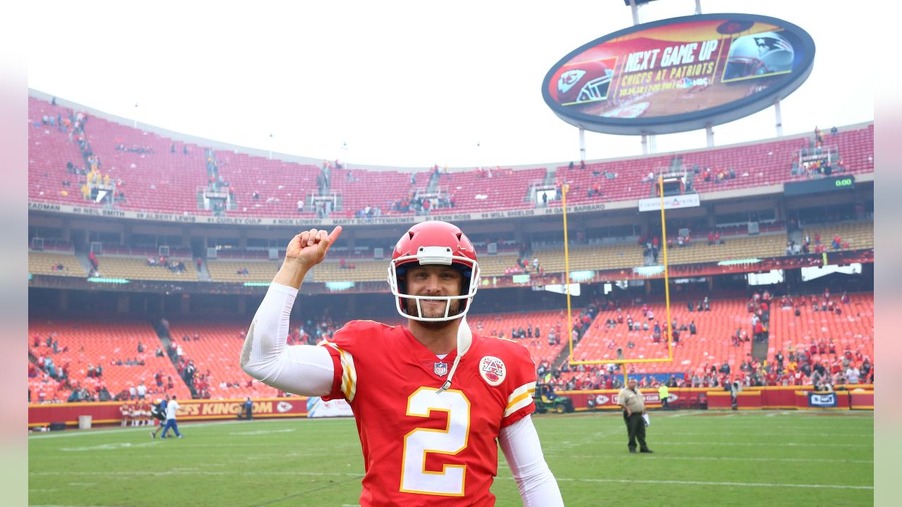 Kansas City Chiefs' Dustin Colquitt during training camp in River Falls,  Wis., Sunday, July 27, 2008. (AP Photo/Orlin Wagner Stock Photo - Alamy