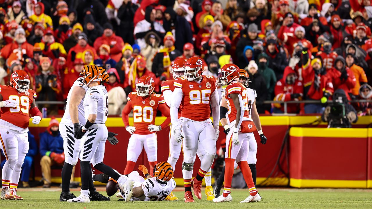 Photo: AFC Championship Cincinnati Bengals at Kansas City Chiefs -  KCP20230129115 