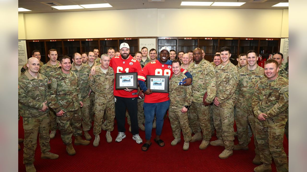 Fort Riley Soldiers take part in KC Chiefs flag ceremony, Article