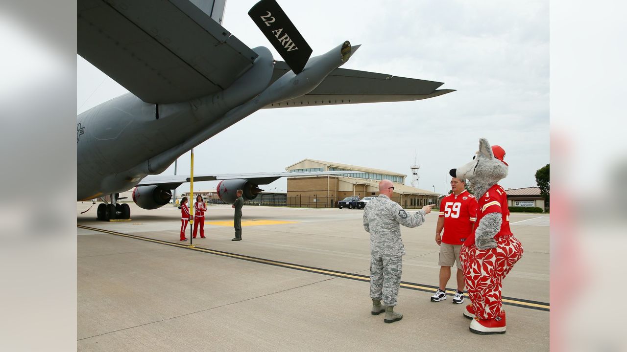 Kansas City Chiefs flyover > McConnell Air Force Base > News