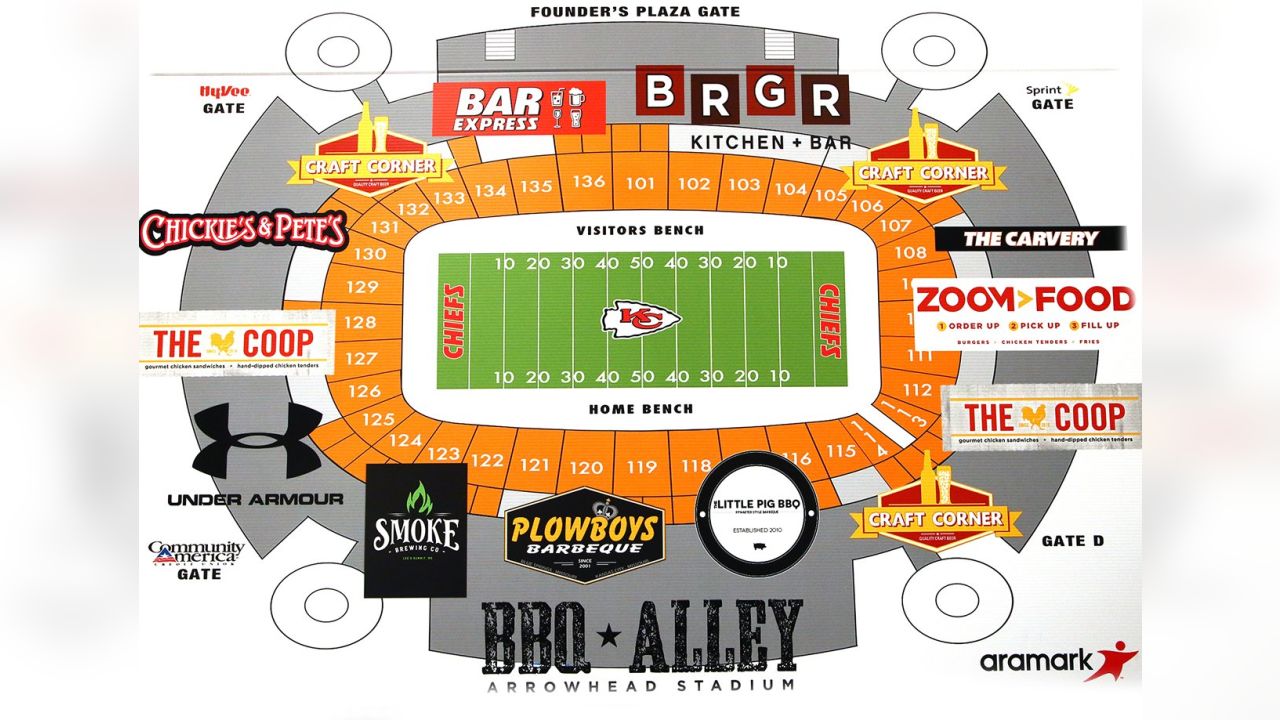 Chiefs Reveal New Concession and Merchandise Items Available at