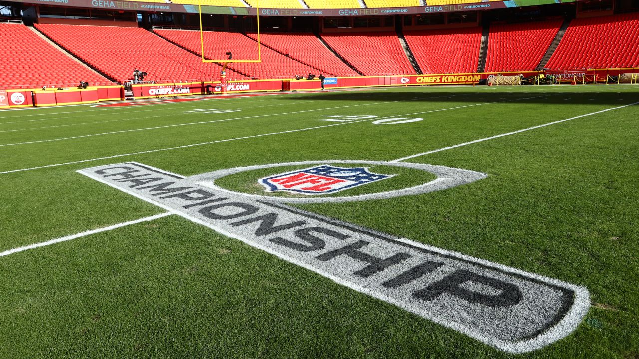 Photos: Warmups & Pregame from AFC Championship