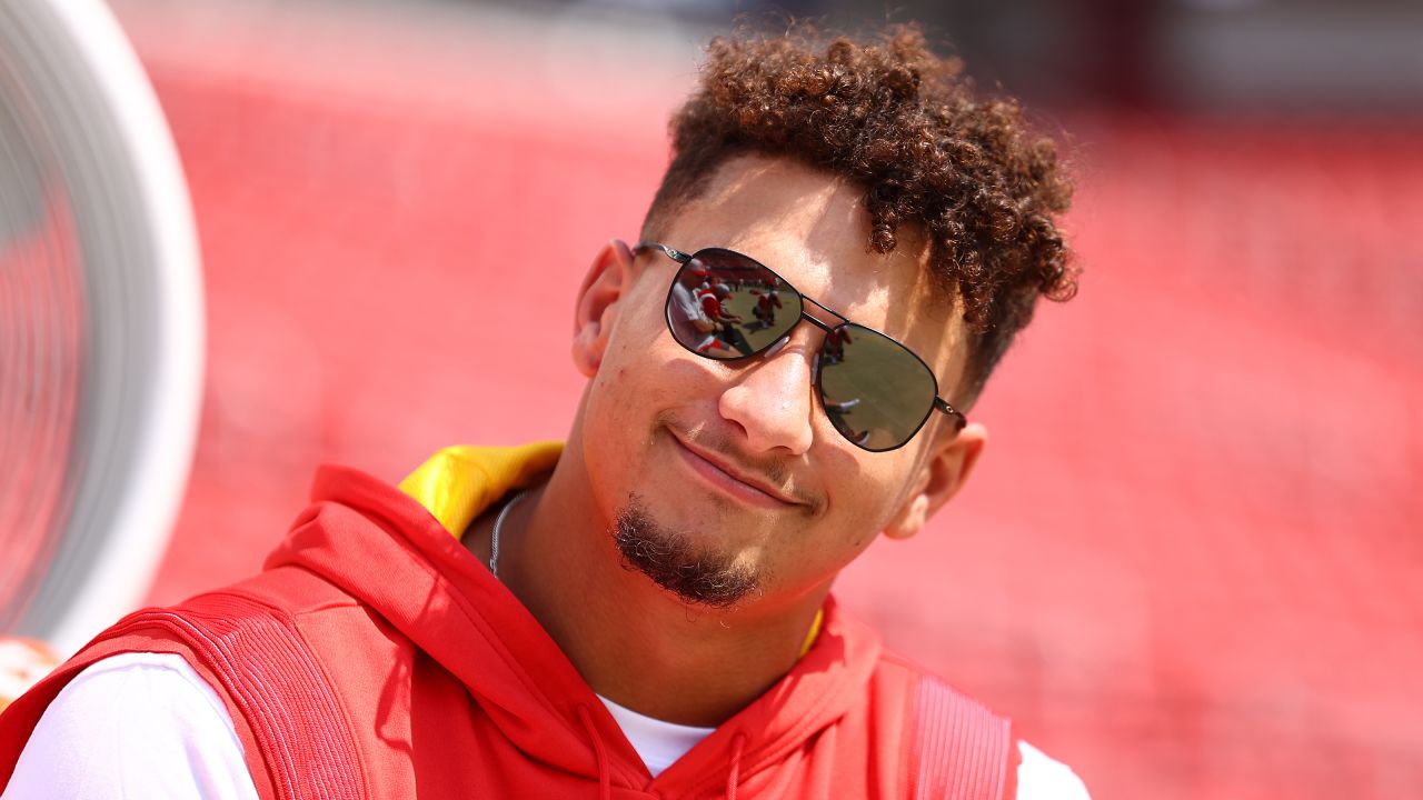 Kansas City, Missouri, USA. 10th August, 2019. Kansas City Chiefs free  safety Tyrann Mathieu (32) warming up in pre-game during the NFL Football  Game between the Cincinnati Bengals and the Kansas City