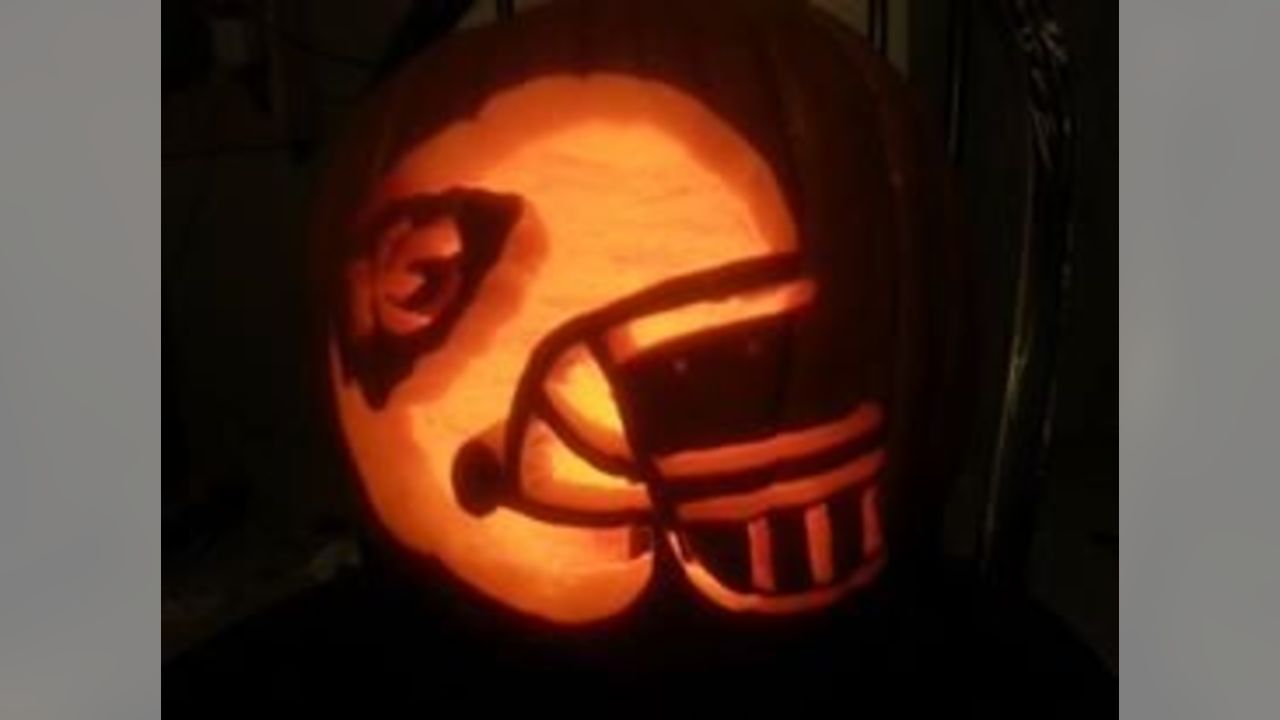 cleveland browns pumpkin stencil