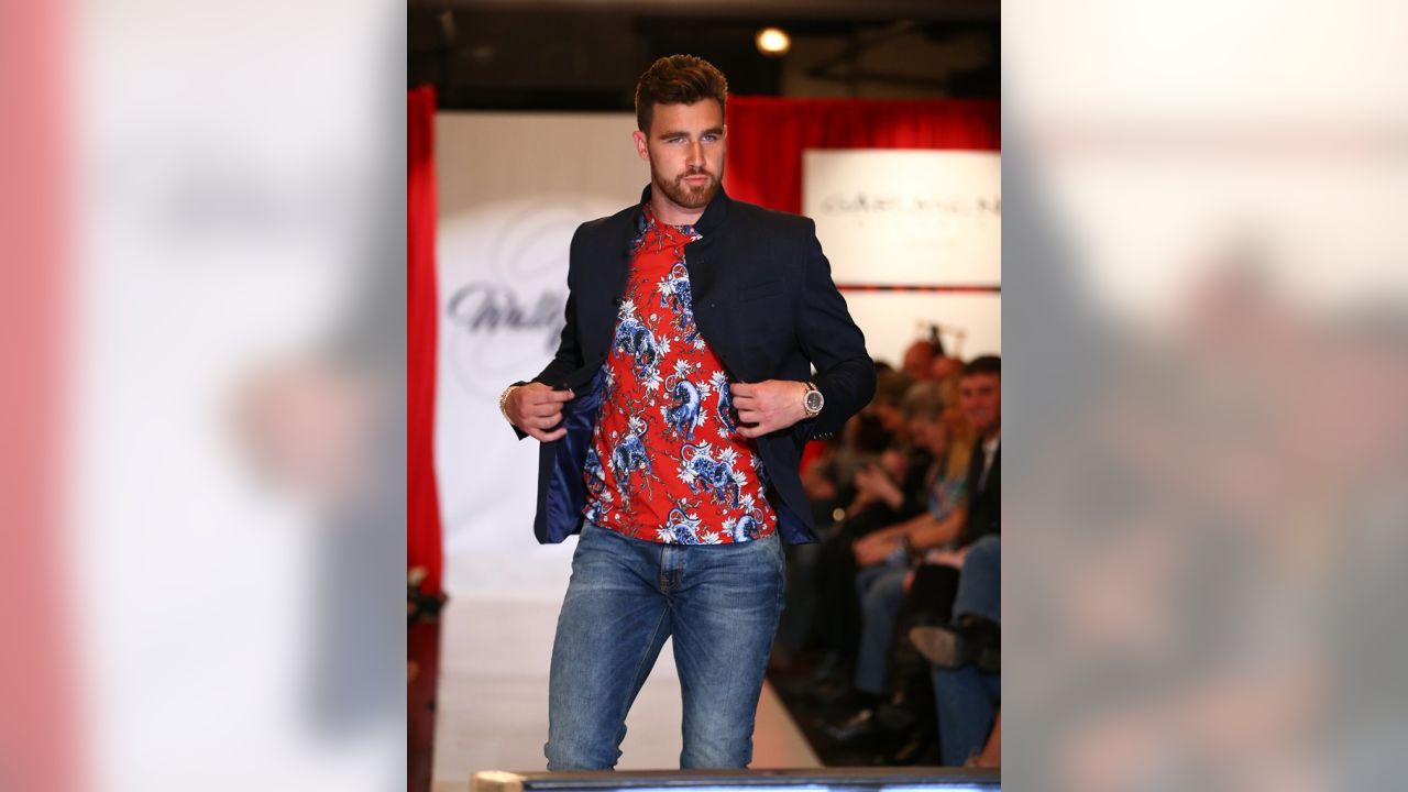 Travis Kelce on X: My #WalkTheWalk charity fashion event is TOMORROW! Have  a great time for an amazing cause! Get your tickets now!    / X