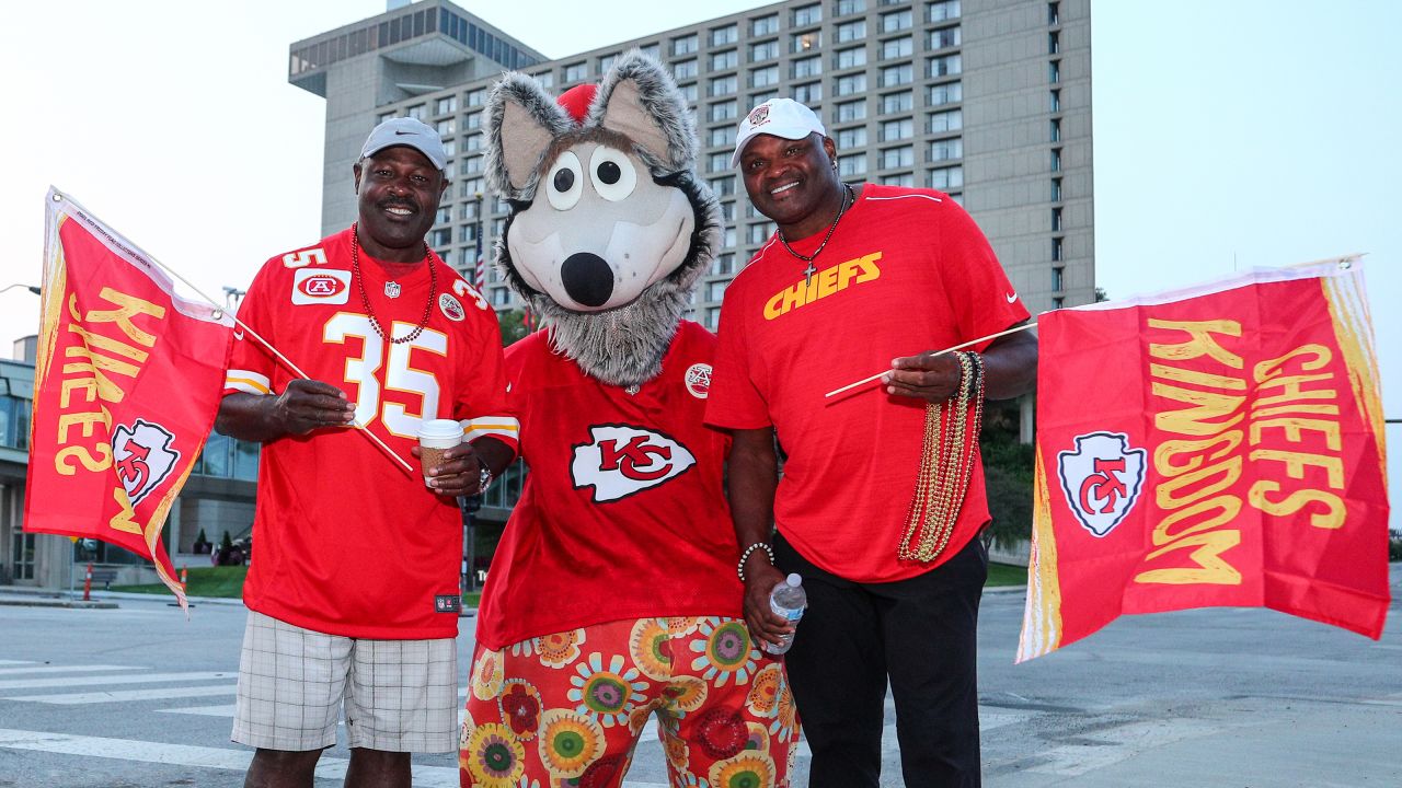 How a Kansas City Football Superfan in a Wolf Costume Ended Up in