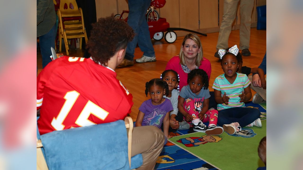 Patrick Mahomes Visits a Handful of Kids and Insists Their Dreams are  Within Reach