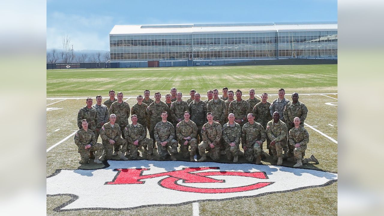 DVIDS - Images - 1st Infantry Division Welcomes Kansas City Chiefs to Fort  Riley [Image 1 of 4]