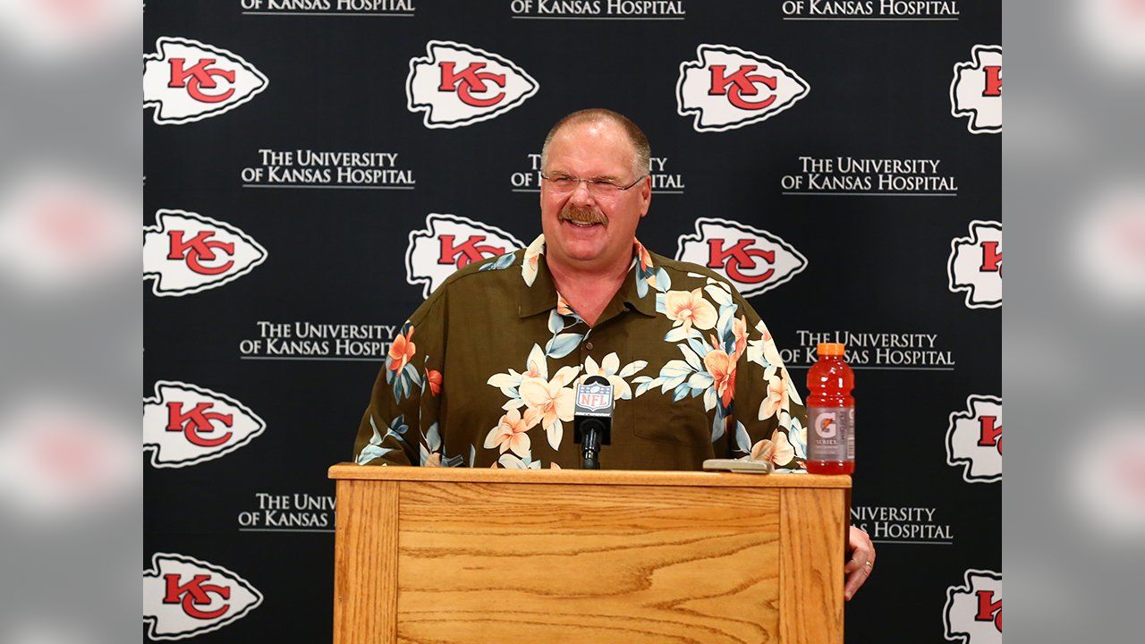 Andy Reid Hawaiian Shirt Kansas City Chiefs Hawaiian Shirt - Mosytee