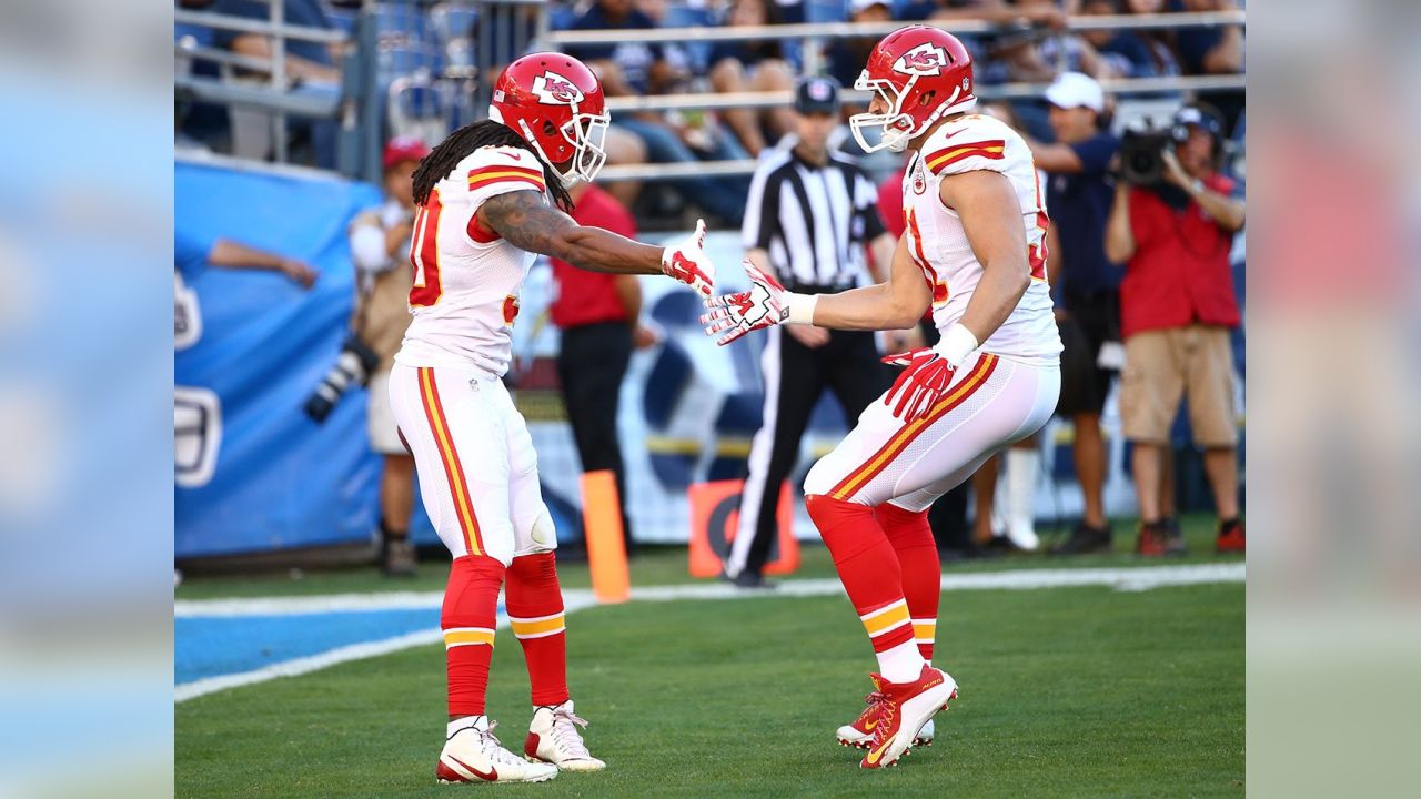 Kansas City Chiefs linebacker Frank Zombo (51) during the first half of an  NFL preseason football game in Kansas City, Mo., Friday, August 11, 2017.  (AP Photo/Reed Hoffmann Stock Photo - Alamy