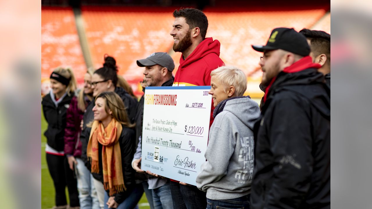 Kansas City Chiefs nominate LT Eric Fisher for Salute to Service Award