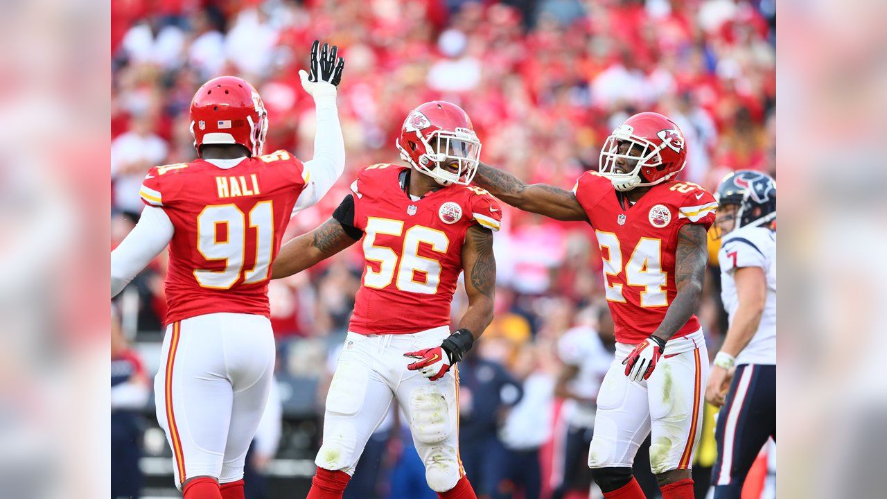 Arizona Cardinals defensive ends Vonnie Holliday (91) smiles at