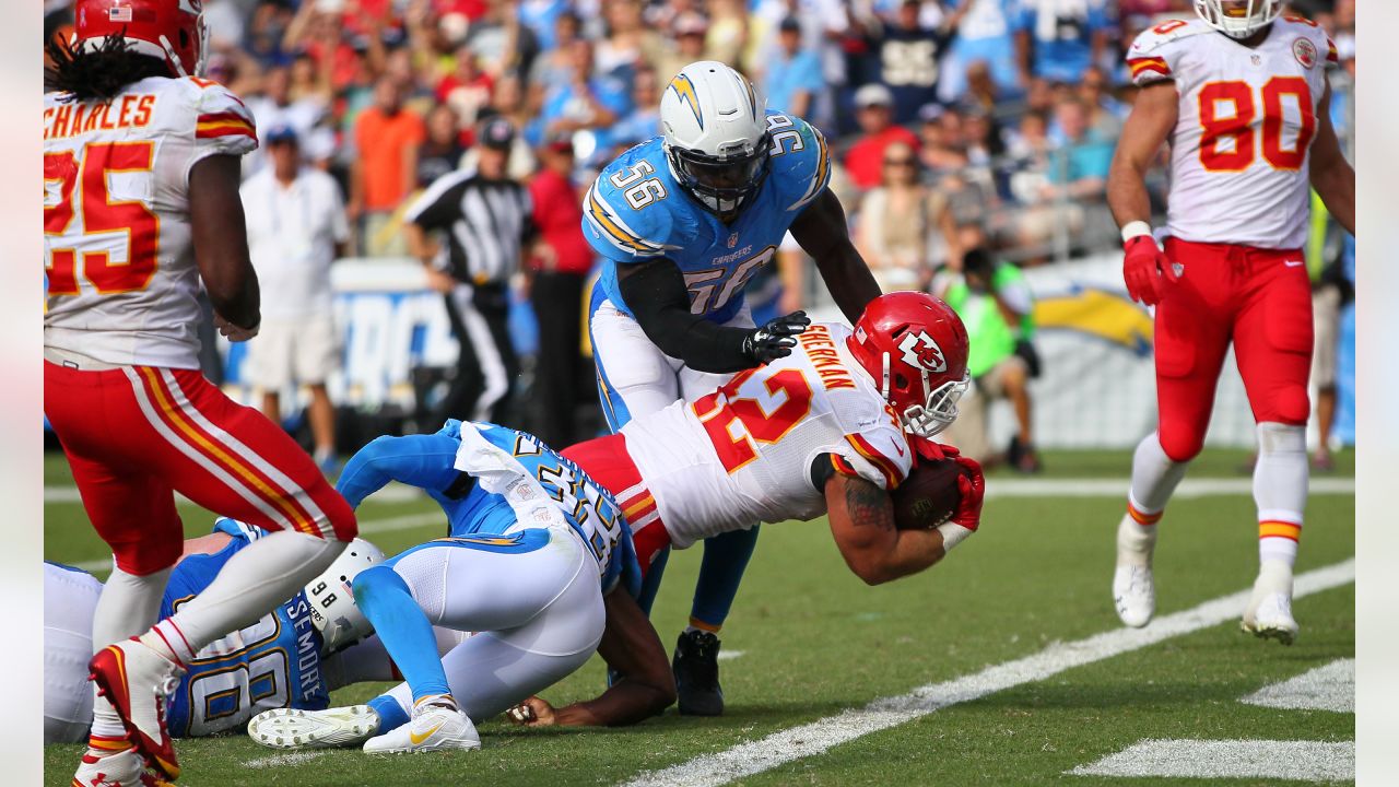 Kansas City Chiefs fullback Anthony Sherman (42) during an NFL