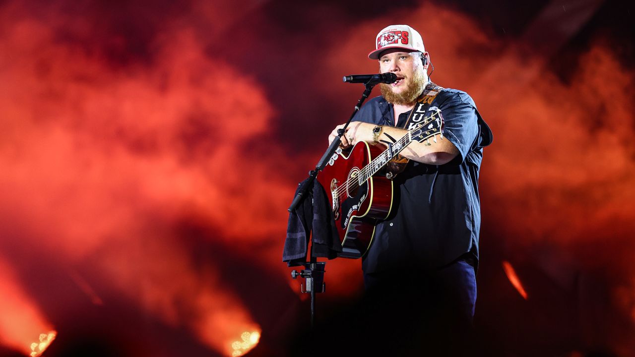 Photos: Luke Combs at GEHA Field at Arrowhead Stadium