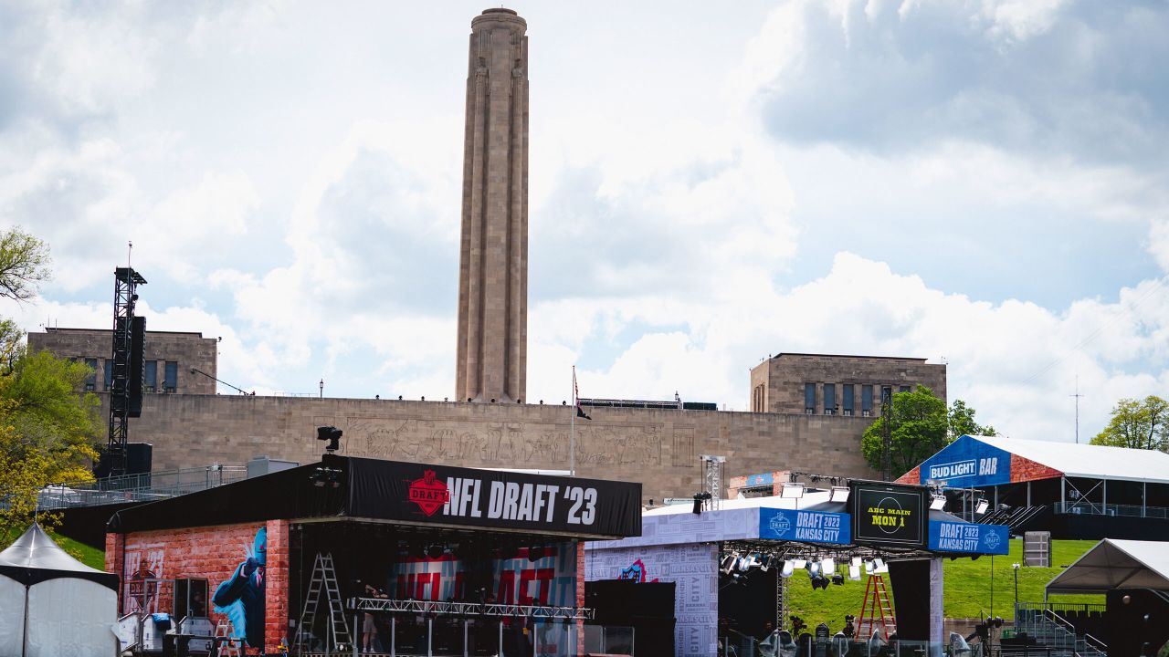 Kansas City gets its first look at the 2023 NFL Draft at Union Station