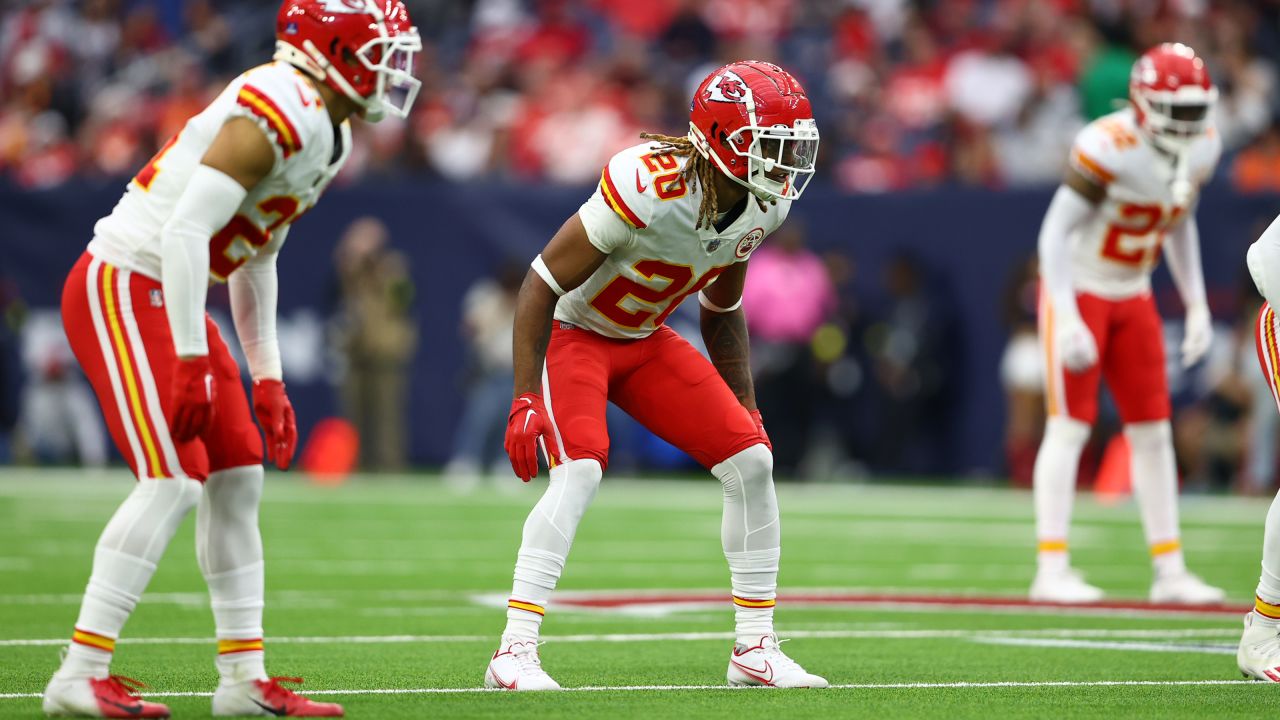 HOUSTON, TX - DECEMBER 18: Kansas City Chiefs safety Nazeeh