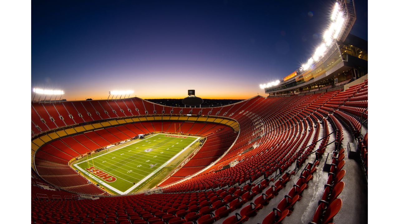 Arrowhead Stadium Sunset, Thursday Night Football Kansas Ci…