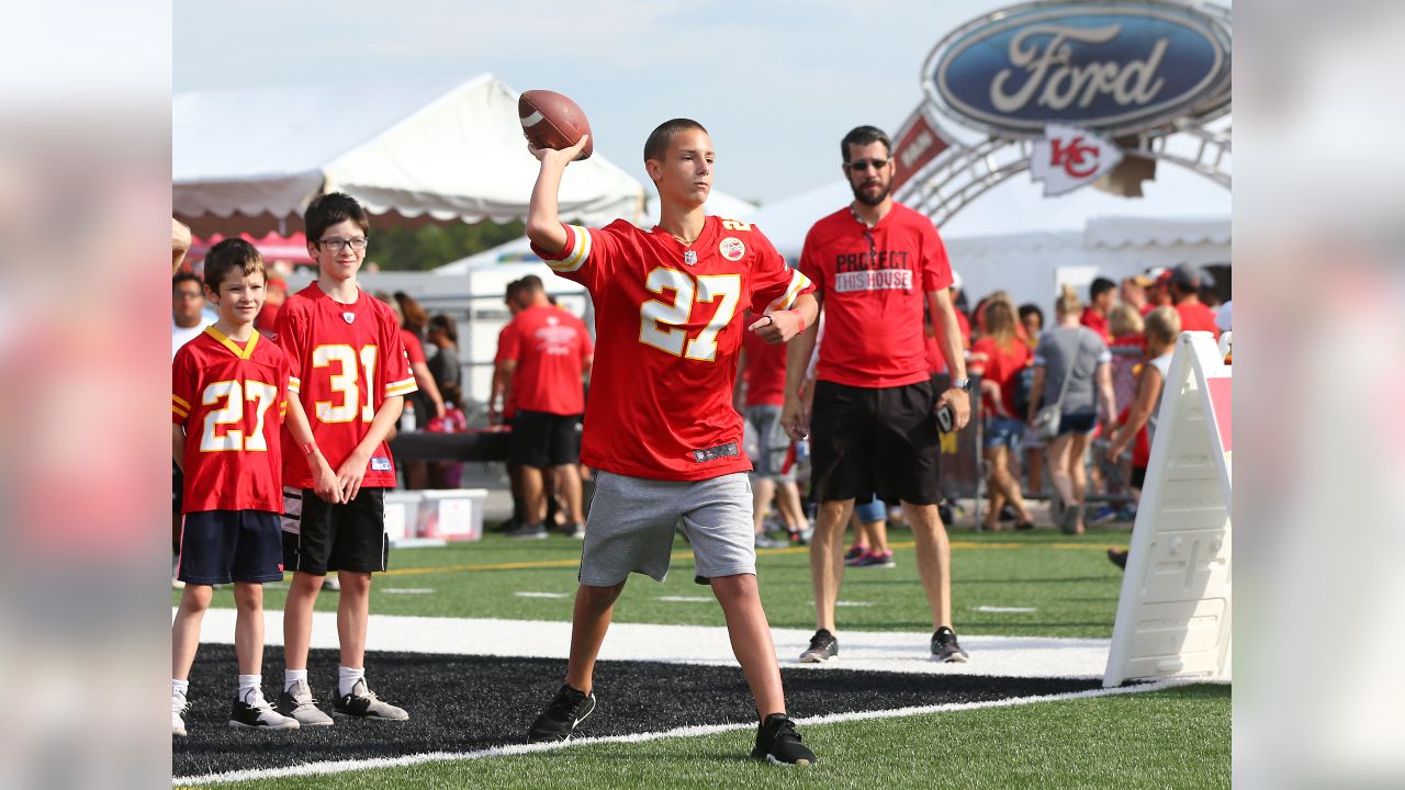 Attending Kansas City Chiefs Training Camp with Kids