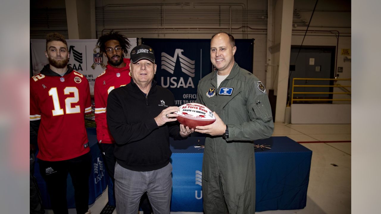 Kansas City Chiefs visit Team Whiteman > Whiteman Air Force Base > News