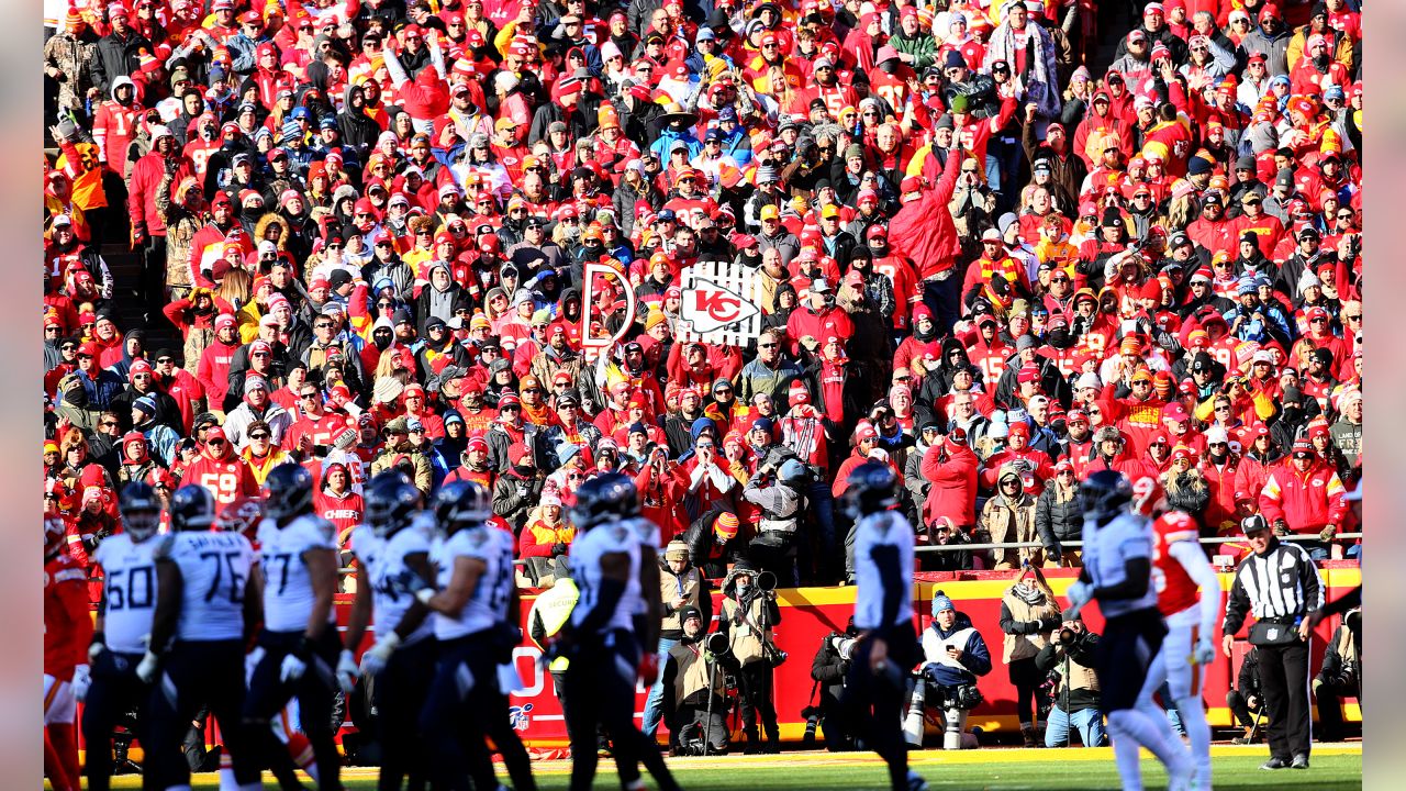 Photos: Titans fans take over Arrowhead Stadium in AFC Championship game