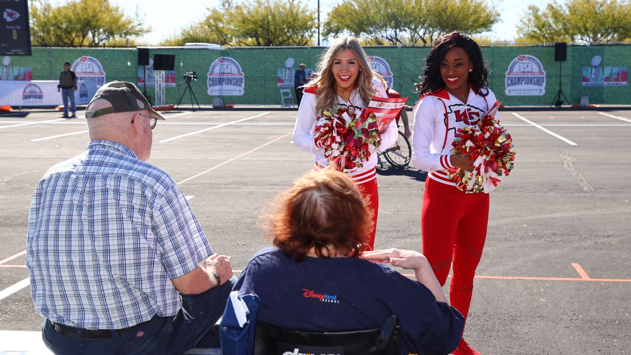 Photos: Chiefs Cheer On Tuesday of Super Bowl LVII Week