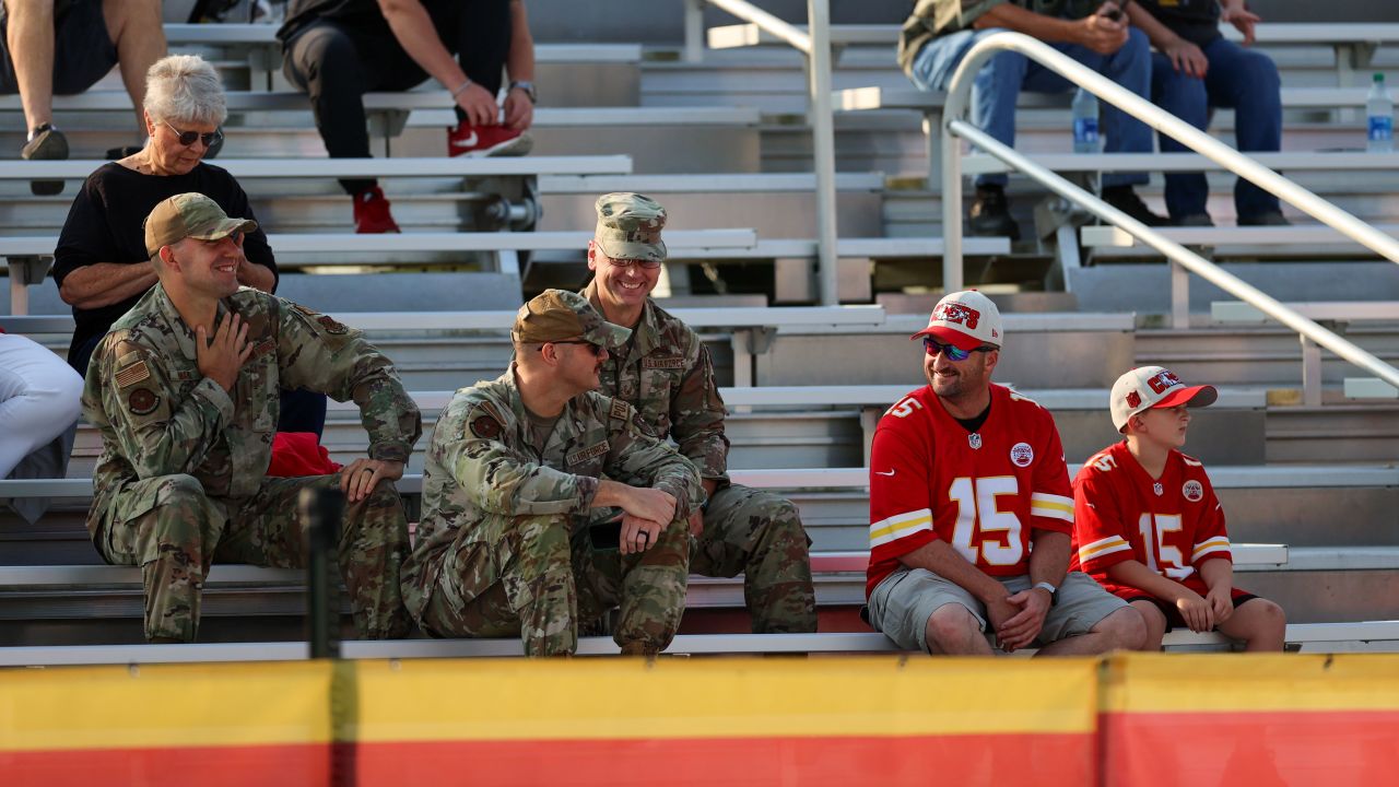 DVIDS - Images - Kansas City Chiefs host military appreciation day during  training camp [Image 4 of 5]