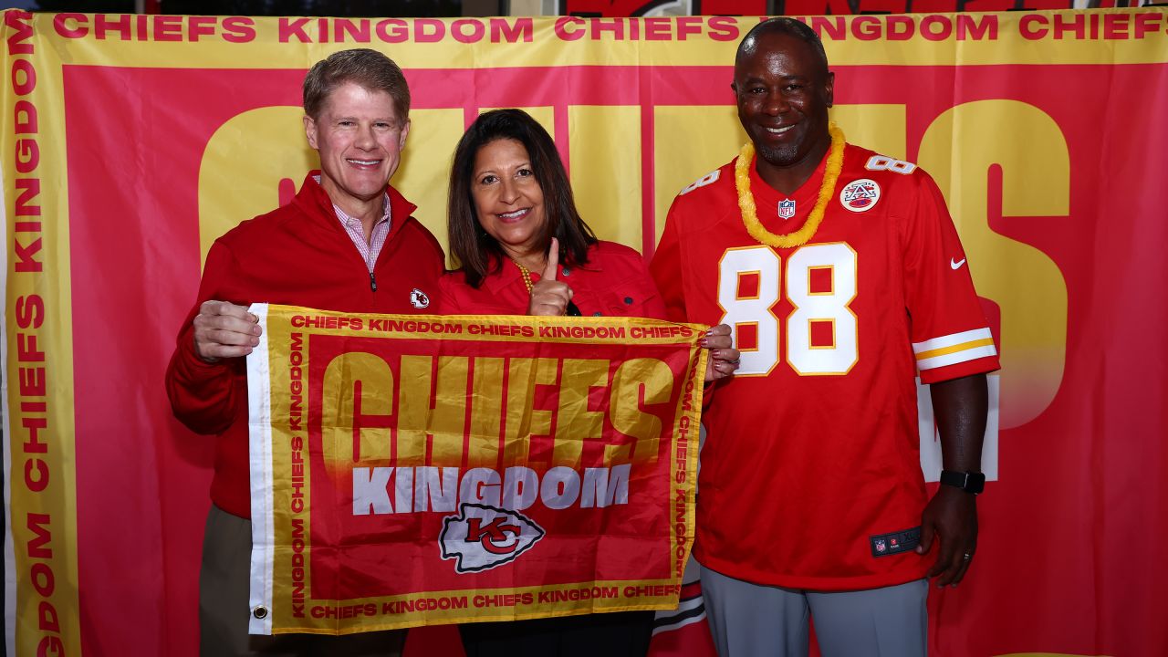 Welcome to Red Friday! Kansas City Chiefs celebrate the start of