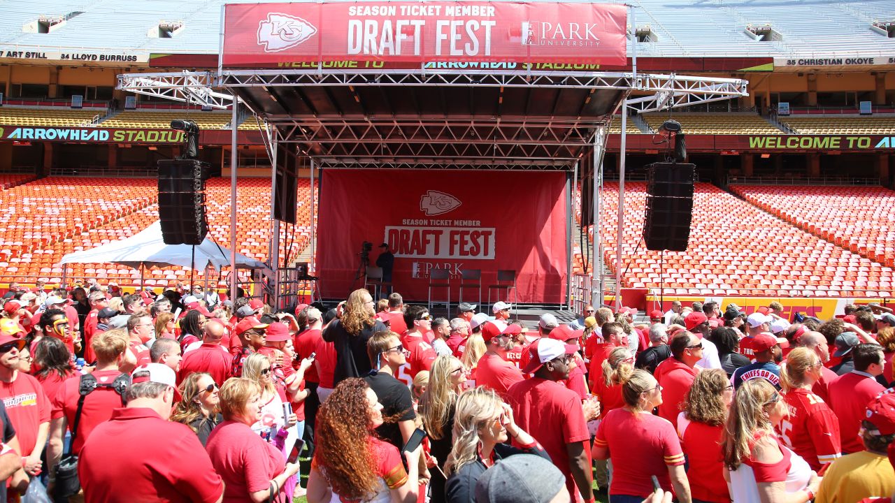 Chiefs fans at Draft Fest excited for upcoming season