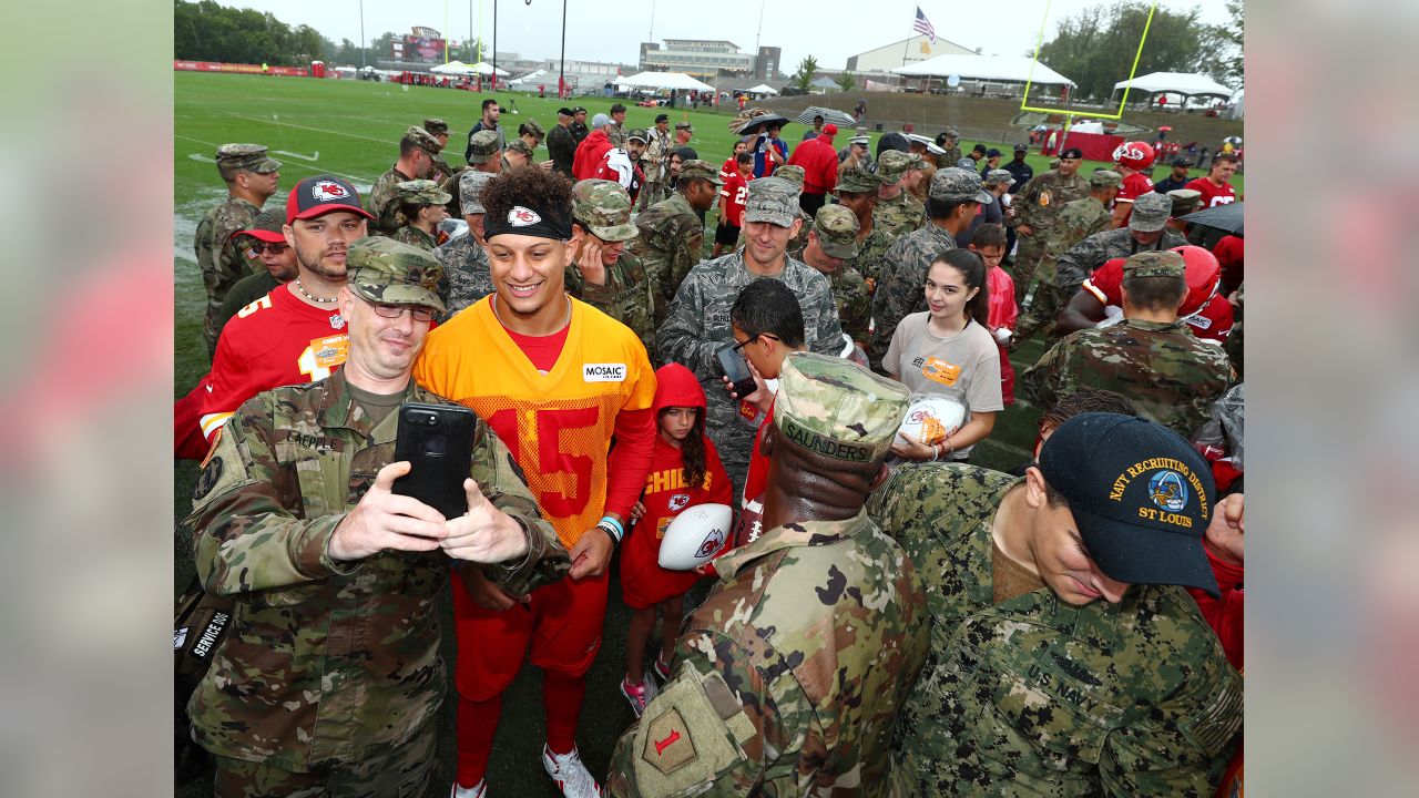 DVIDS - Images - Kansas City Chiefs host military appreciation day during  training camp [Image 4 of 5]