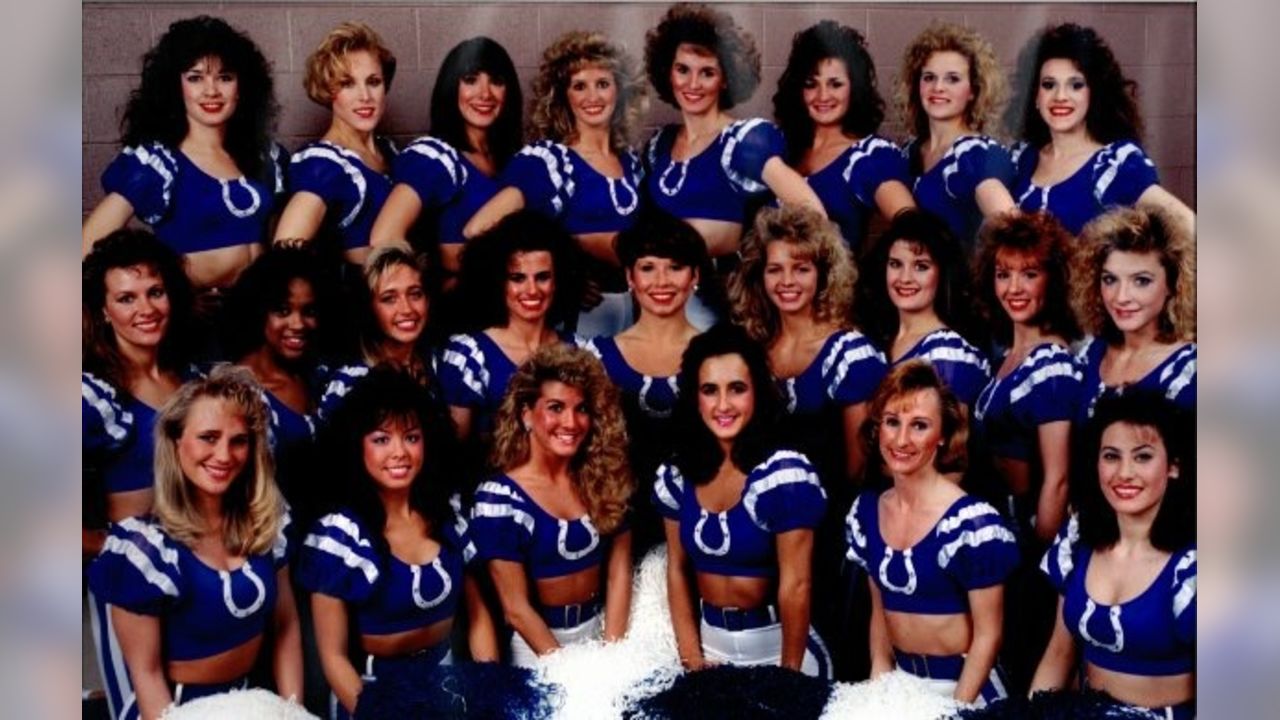 Colts Cheer Throwback Uniforms