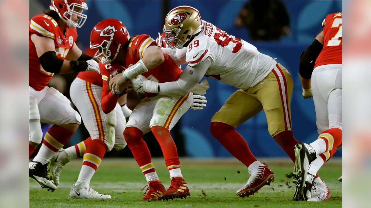 Indianapolis Colts defensive tackle DeForest Buckner (99) rushes into the  backfield during an NFL football game against the Seattle Seahawks, Sunday,  Sept. 12, 2021, in Indianapolis. (AP Photo/Zach Bolinger Stock Photo - Alamy