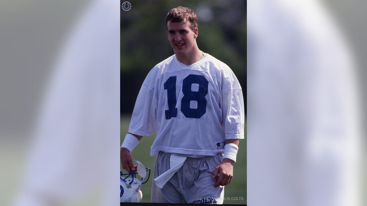 With the first pick in the 1998 NFL Draft the @colts select