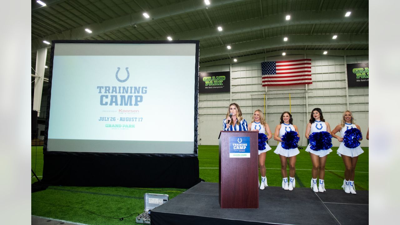 indianapolis colts training camp schedule 2022