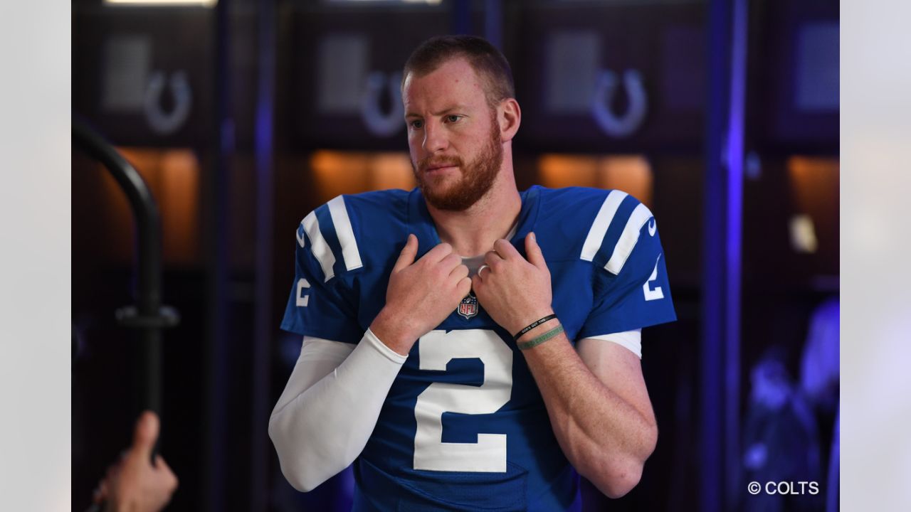 First Look: Carson Wentz In Colts Uniform