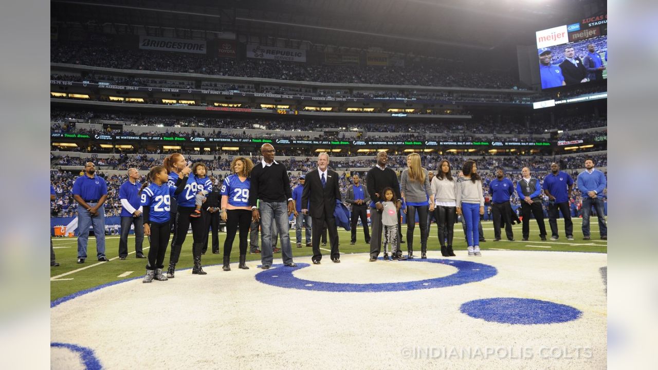 Faulk, Dickerson relish Colts Ring honor