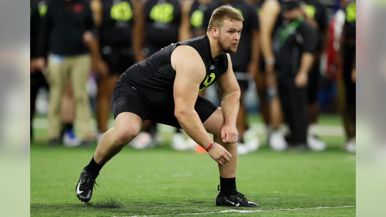 Indianapolis Colts offensive lineman Danny Pinter (63) during pregame  warmups before an NFL football game against the Houston Texans, Sunday,  Dec. 5, 2021, in Houston. (AP Photo/Matt Patterson Stock Photo - Alamy