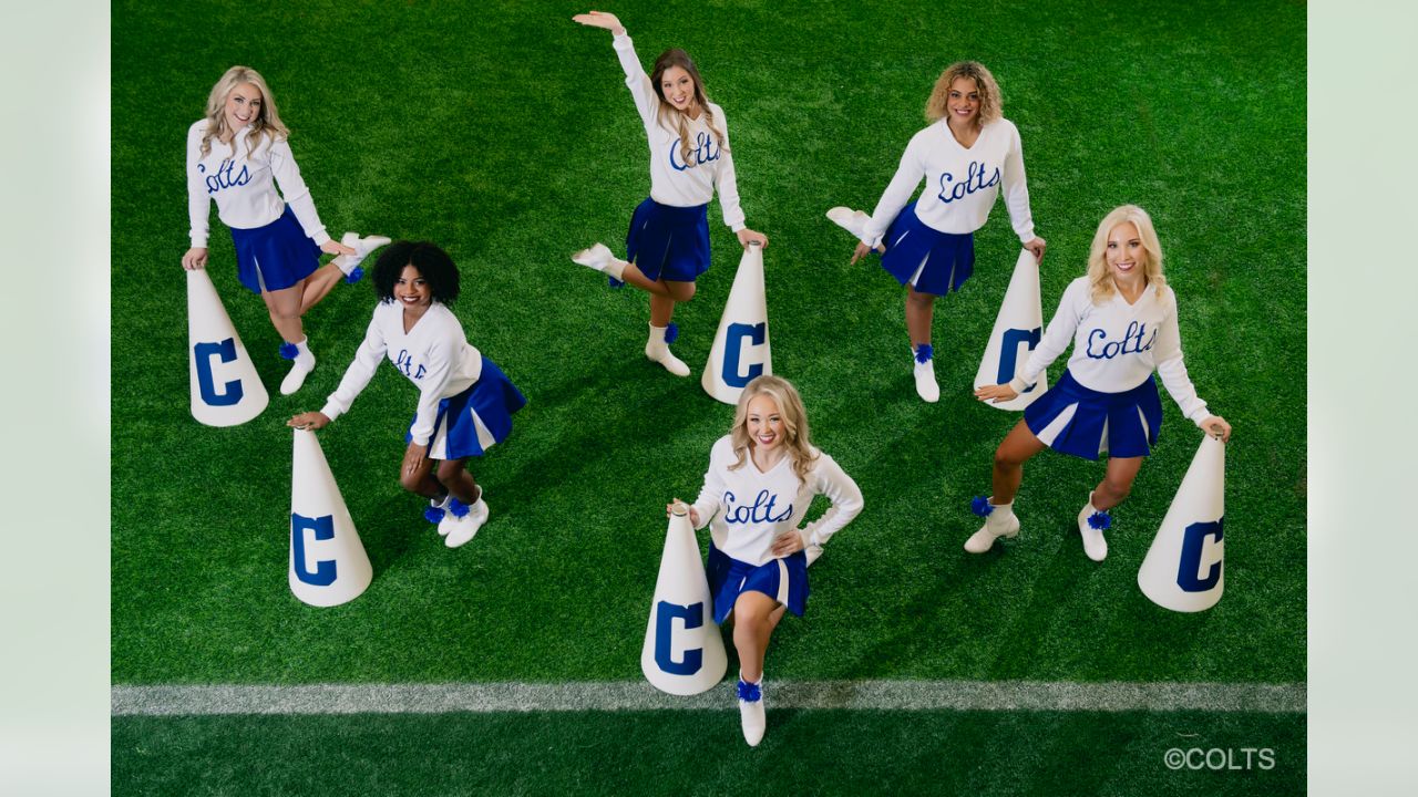 Colts Cheer Throwback Uniforms