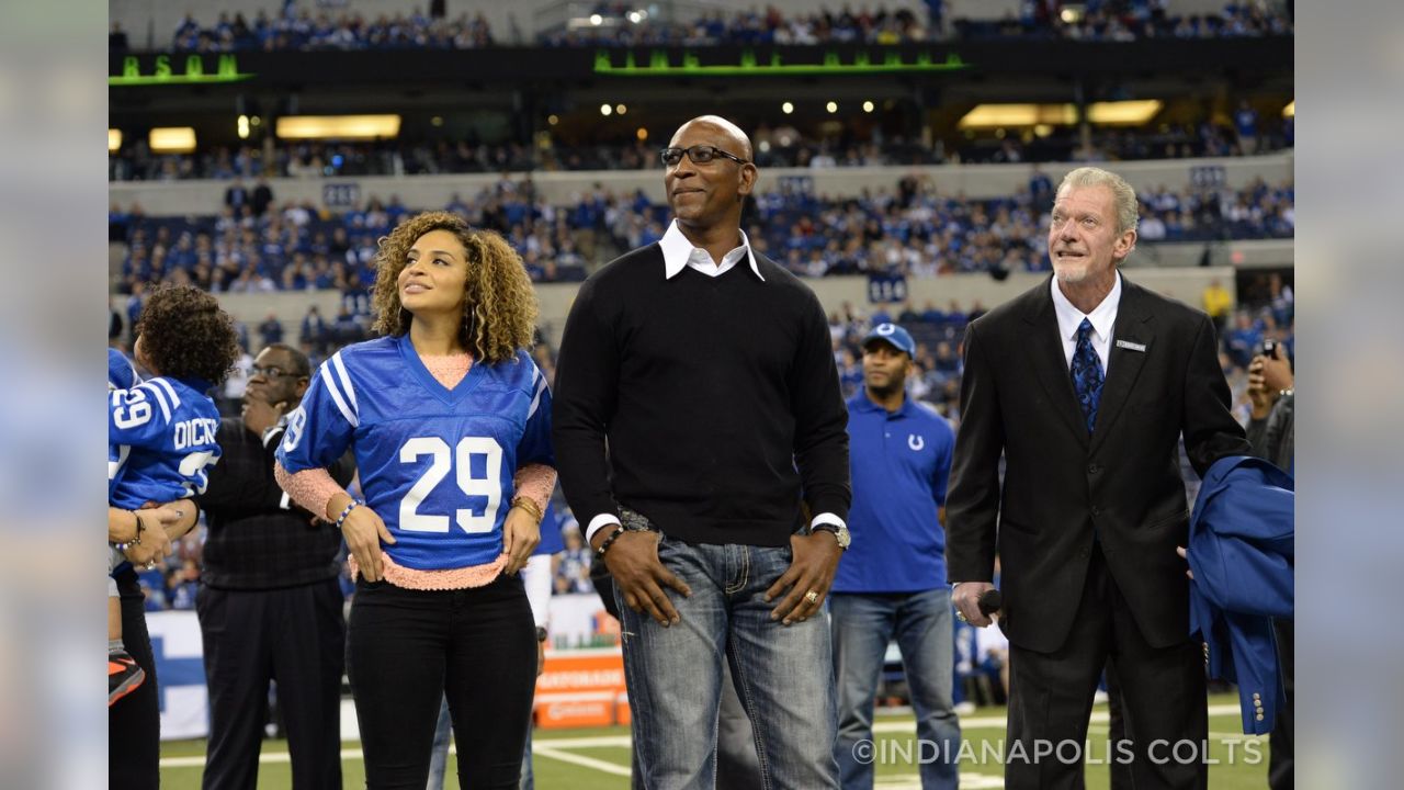 Faulk, Dickerson relish Colts Ring honor