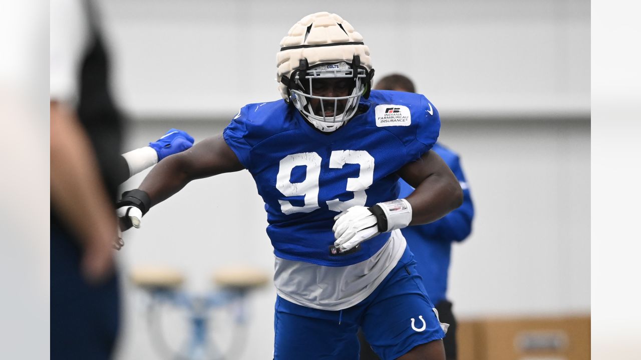 Indianapolis Colts defensive tackle Grover Stewart (90) in the first half  of an NFL football game Thursday, Oct. 6, 2022, in Denver. (AP Photo/David  Zalubowski Stock Photo - Alamy