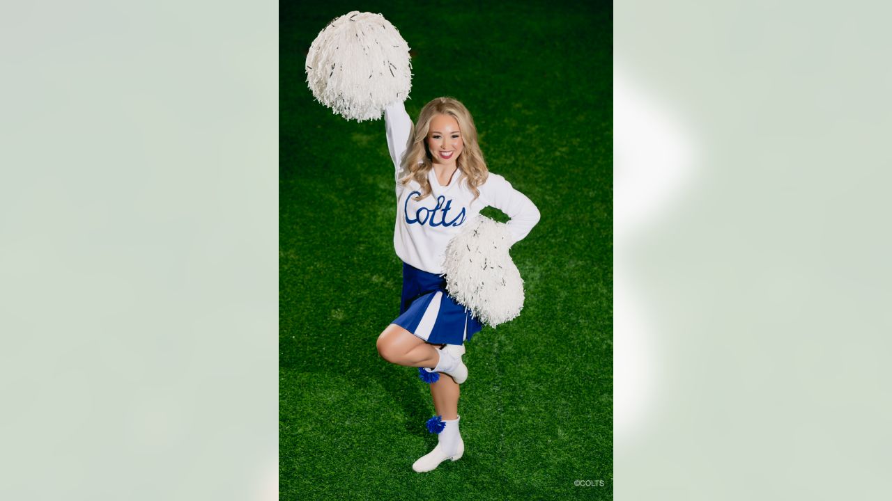 Colts Cheer Throwback Uniforms