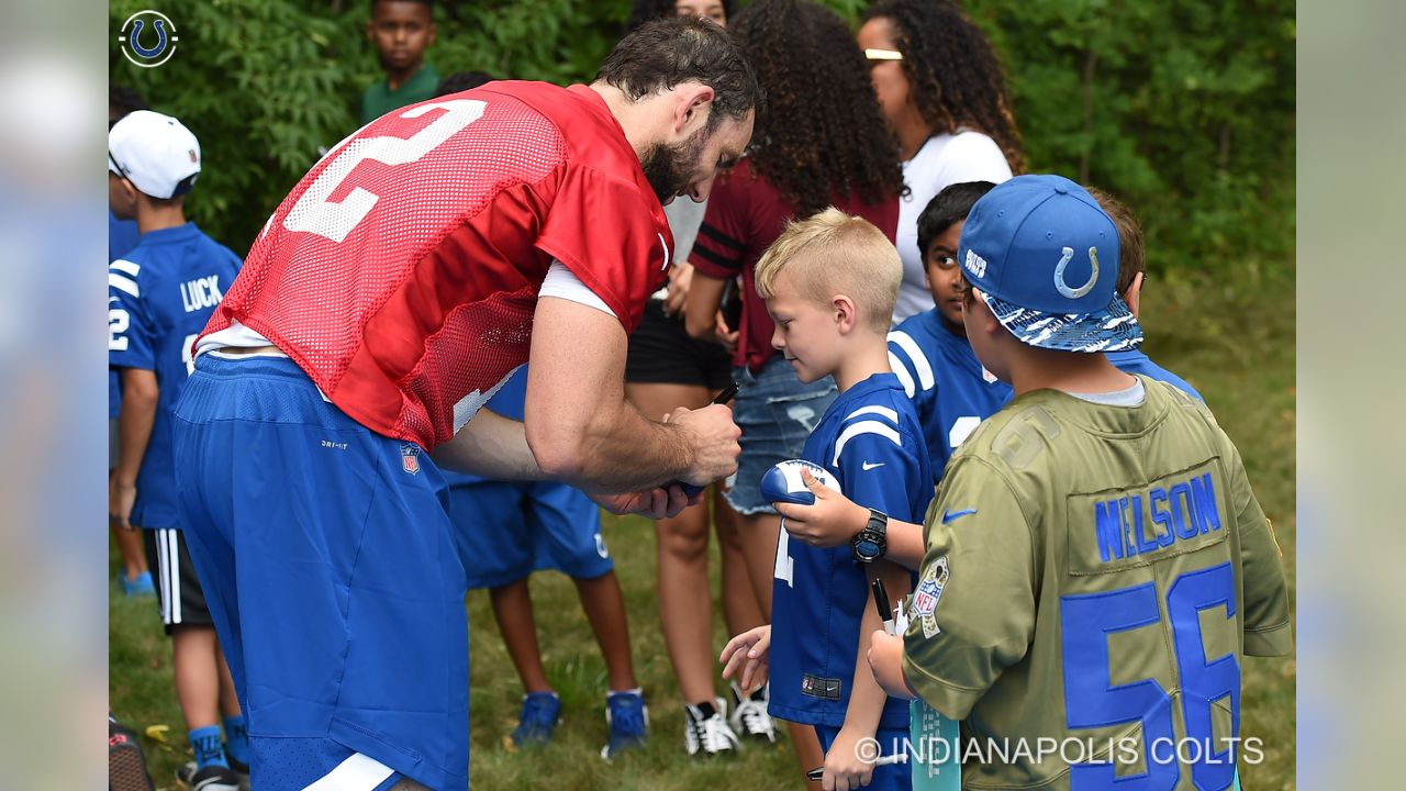 The Helmet Hike Is A New Tradition At Colts Training Camp