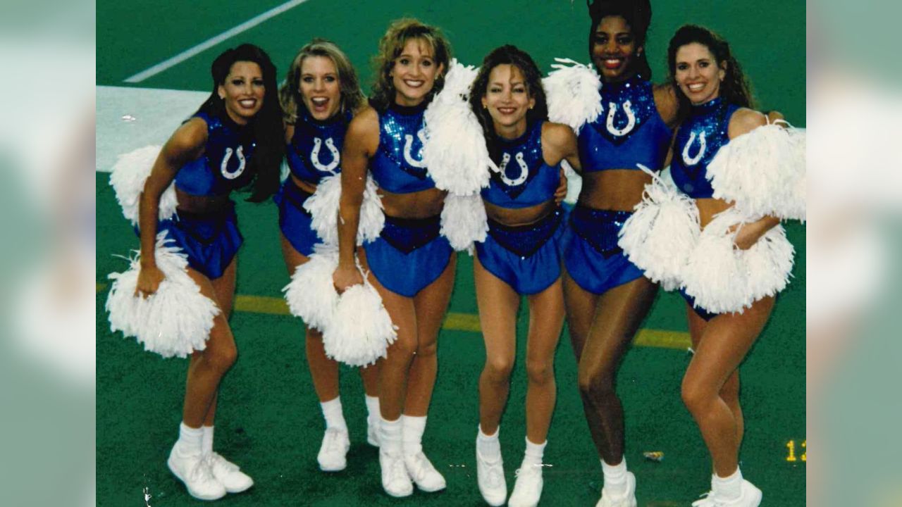 Colts Cheer Throwback Uniforms