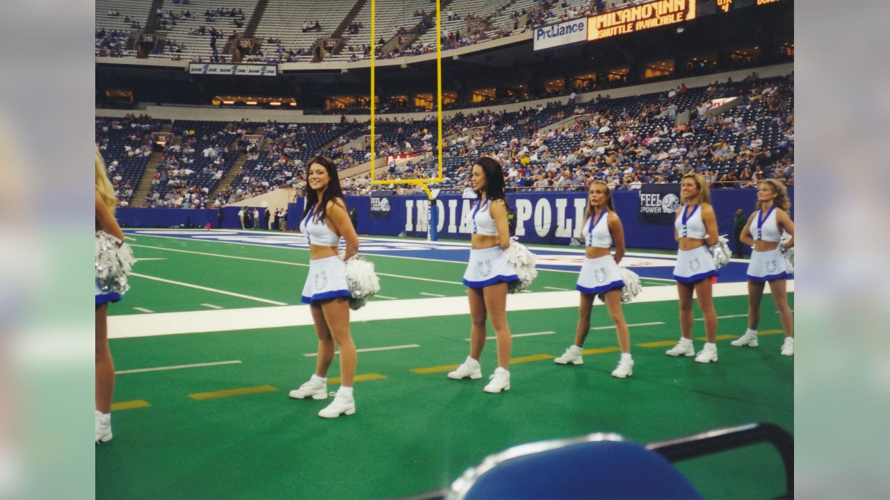 Pick Your Favorite Throwback Colts Cheer Uniform!