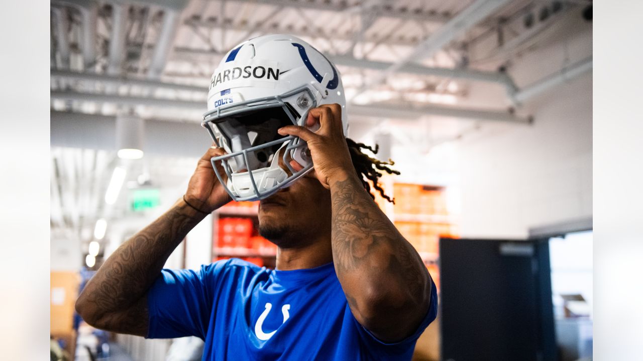 Rookie equipment fitting: 2023 Rookie minicamp