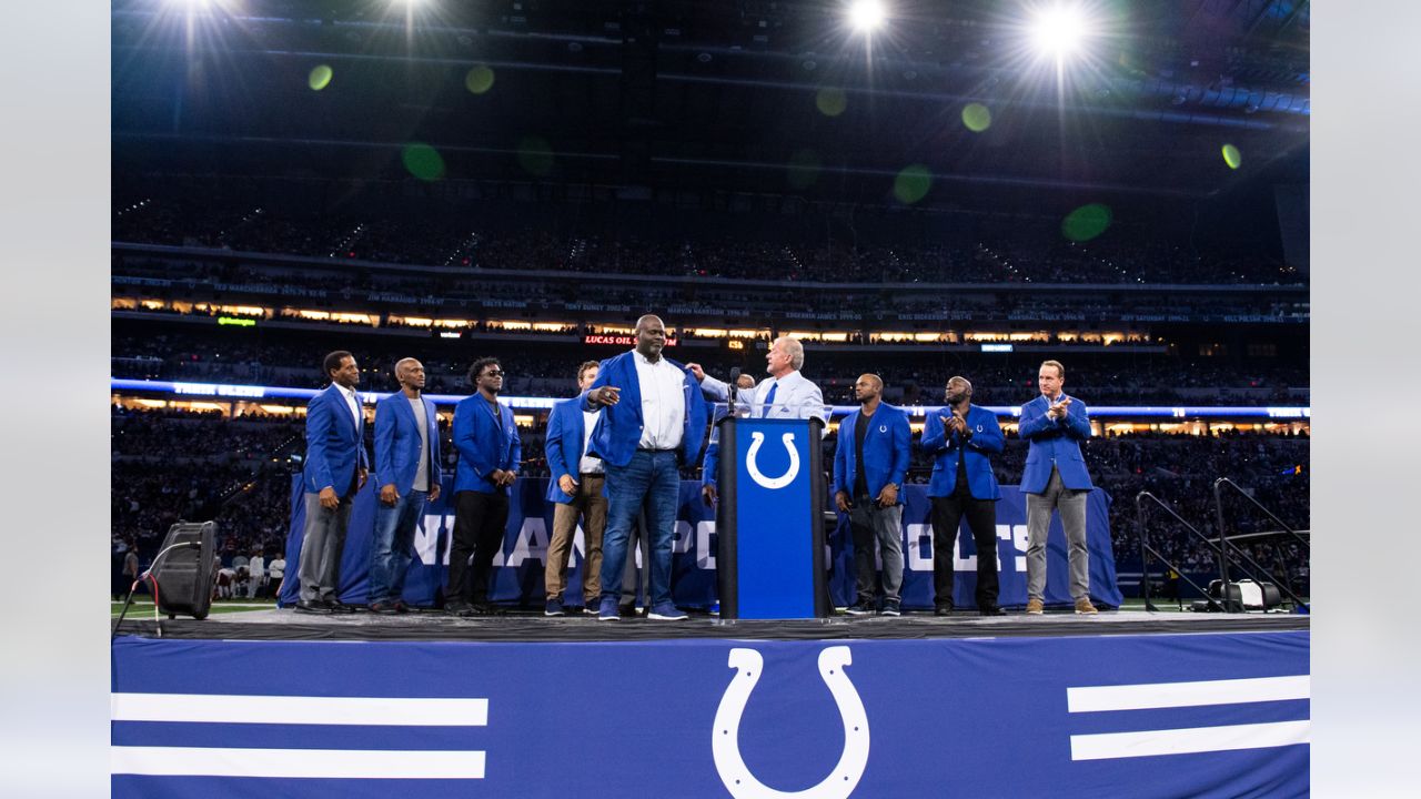 Indianapolis Colts Tarik Glenn Ring of Honor Scout Program 10/30