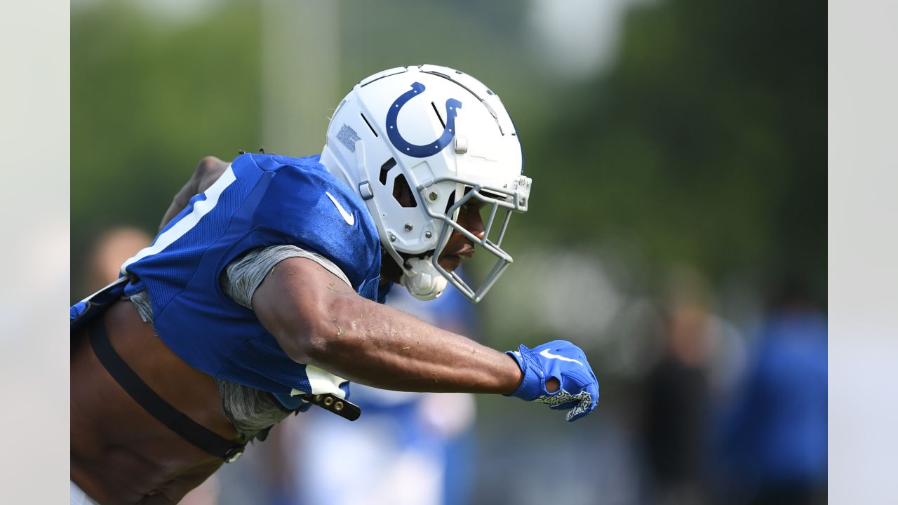 Indianapolis Colts safety George Odum (30) carries the ball during the  first half of an NFL football game against the Kansas City Chiefs in Kansas  City, Mo., Sunday, Oct. 6, 2019. (AP