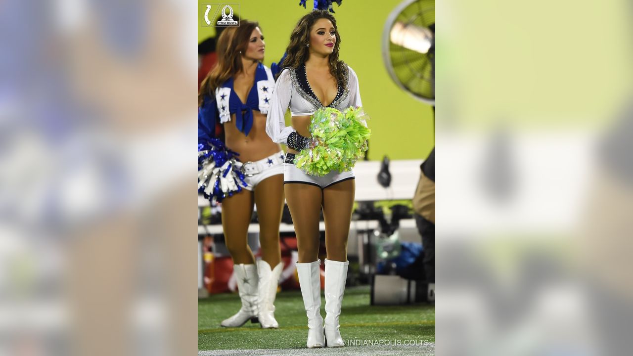 Colts cheerleader earns Pro Bowl spot after father's death