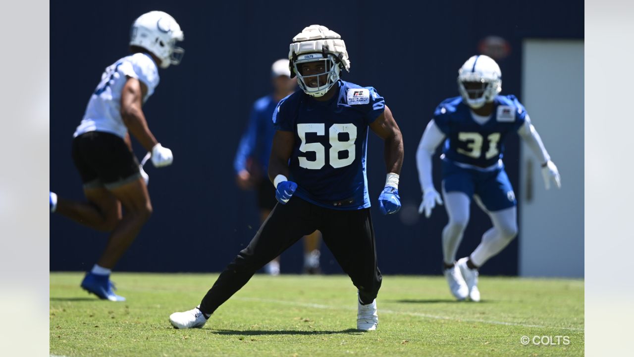 Indianapolis Colts defensive end Yannick Ngakoue (91) plays against the  Washington Commanders in the first half of an NFL football game in  Indianapolis, Sunday, Oct. 30, 2022. (AP Photo/Darron Cummings Stock Photo  - Alamy