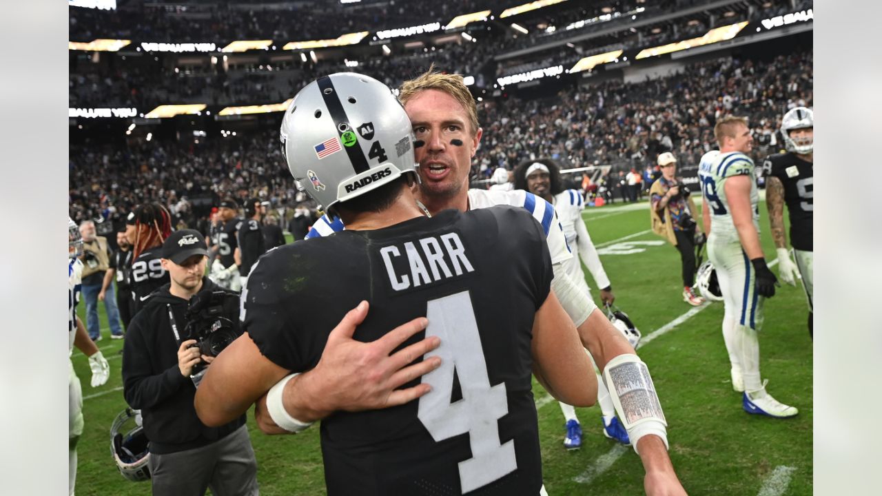 Raiders vs Colts Week 10 preview: Las Vegas hosts Jeff Saturday-led team -  Silver And Black Pride